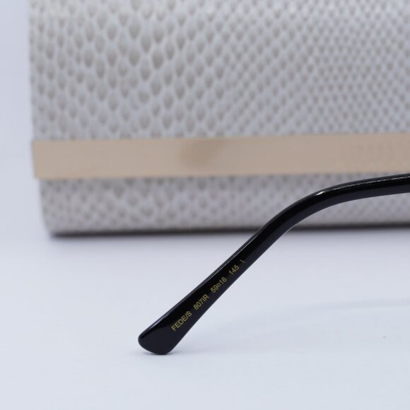 Jimmy Choo FEDE/S 0807 IR Butterfly Sunglasses - Black/Grey - Picture 6 of 10